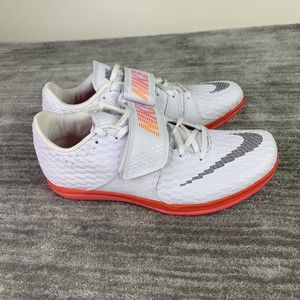 New Nike Men High Jump Elite Track & Field Size 9.5 DM3077-100 No Spikes